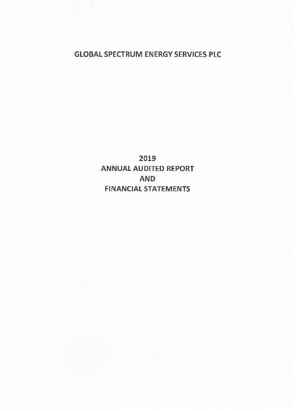 Global Spectrum Energy Services Plc (GSPEC.ng) 2019 Abridged Report