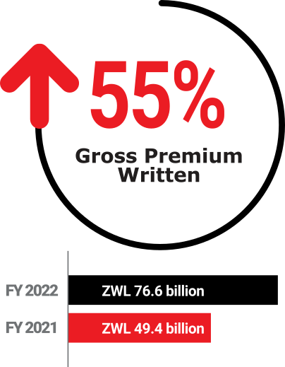 FMHL: FY2022 - Gross Premium Written: +55%