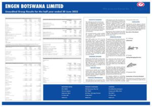 Engen Botswana Limited 2022 Abridged Results