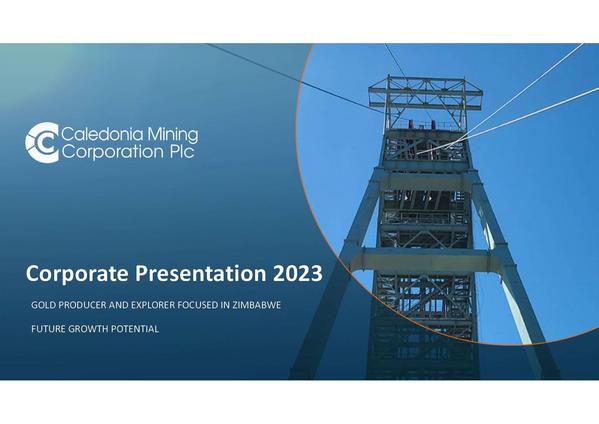 Caledonia Mining Corporation Plc 2023 Presentation