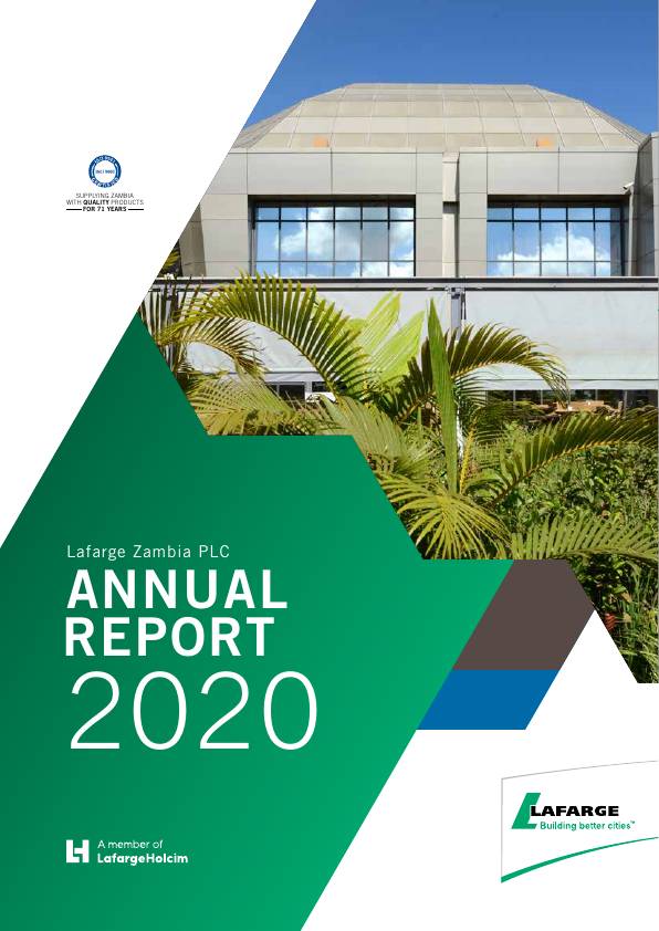 lafarge zambia plc lacz zm 2020 annual report africanfinancials view 26as statement balance sheet proforma in accounts