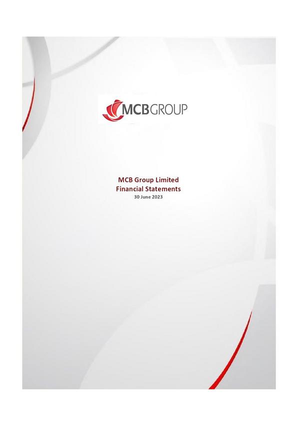 Mcb Group Limited 2023 Annual Report