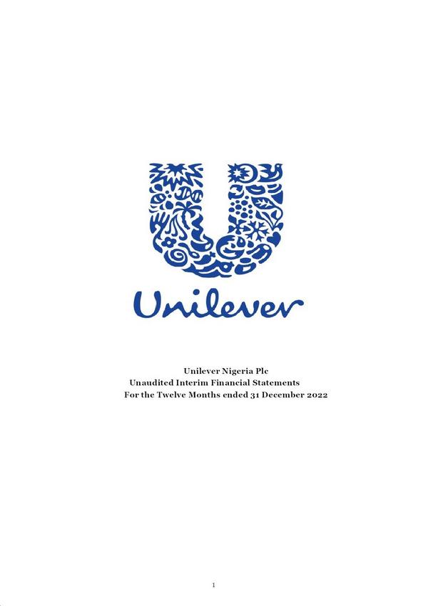Unilever Nigeria Plc 2022 Abridged Results