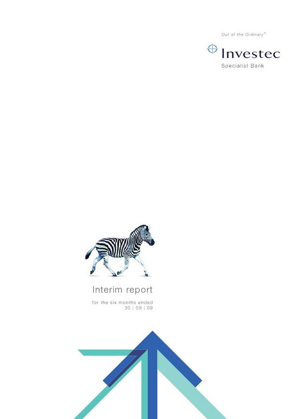 Investec Limited 2010 Interim Results For The Half Year