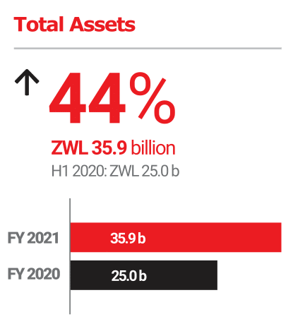 FMHL: FY2021 - Total Assets: +44%
