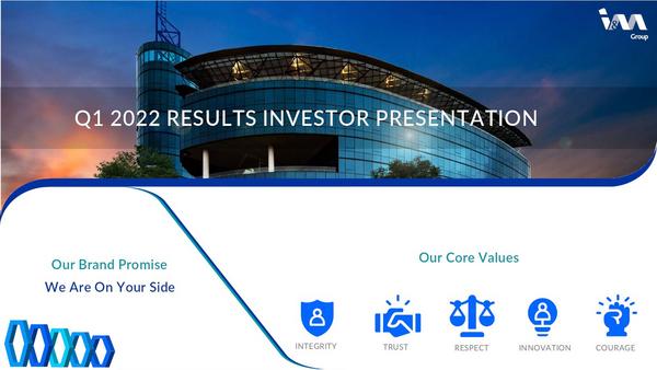 I&m Group Plc 2022 Presentation Results For The First Quarter