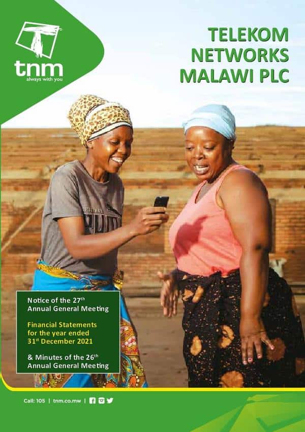 Telekom Networks Malawi Limited 2021 Annual Report
