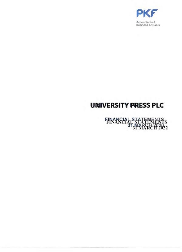 University Press Plc 2022 Abridged Results