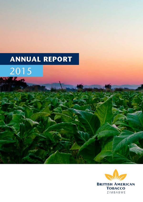 British American Tobacco Zimbabwe Limited 2015 Annual Report