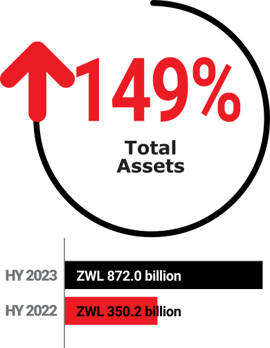FMP HY2023: Total Assets: +149%