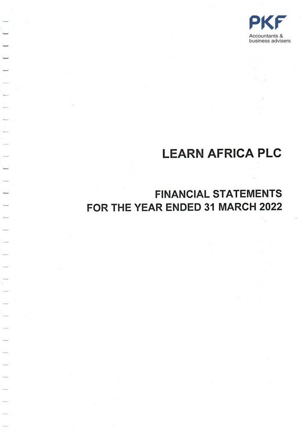 Learn Africa Plc 2022 Abridged Results