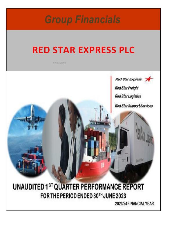 Redstar Express Plc 2024 Interim Results For The First Quarter