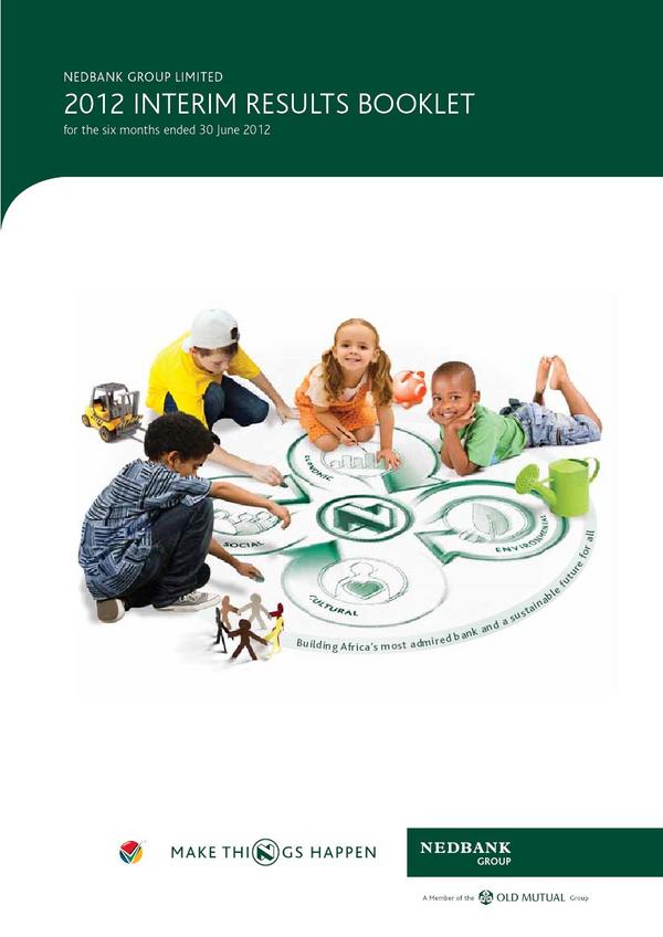 Nedbank Group Limited Zimbabwe Depository Receipts 2012 Interim Results For The Half Year