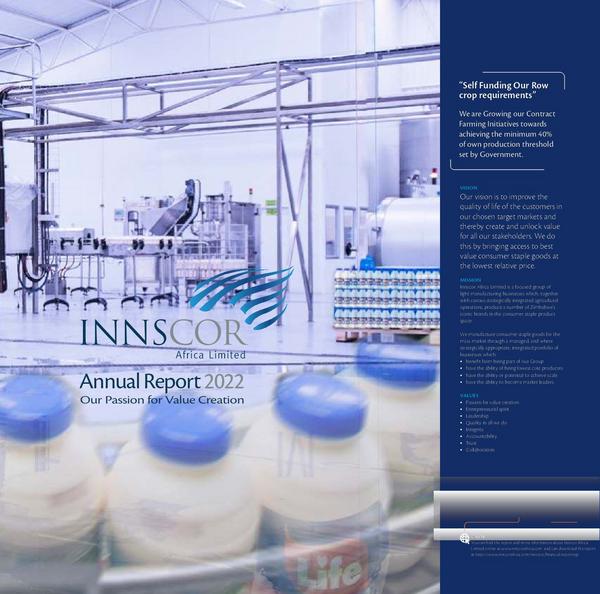 Innscor Africa Limited 2022 Annual Report
