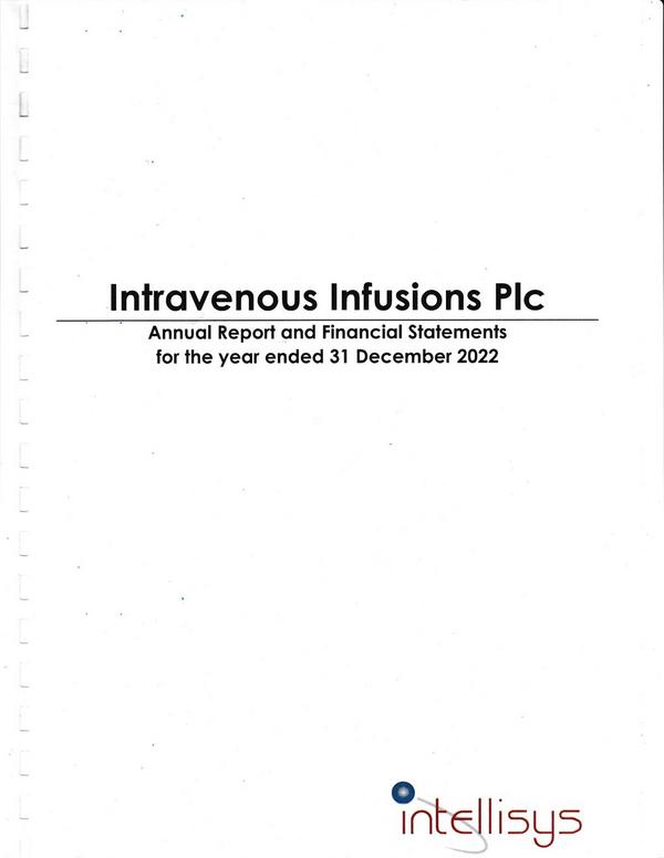 Intravenous Infusions Limited 2022 Annual Report