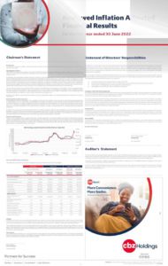Cbz Holdings Limited 2022 Interim Results For The Half Year