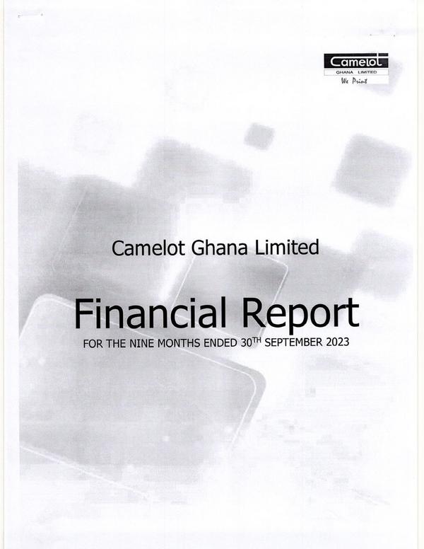 Camelot Ghana Limited 2023 Interim Results For The Third Quarter