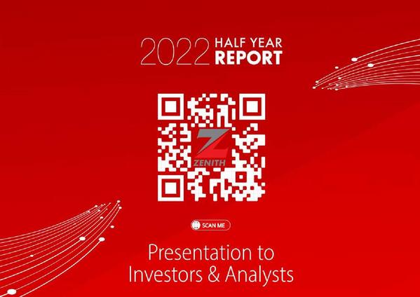 Zenith Bank Plc 2022 Presentation Results For The Half Year