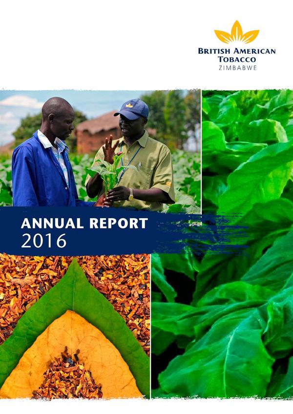 British American Tobacco Zimbabwe Limited 2016 Annual Report
