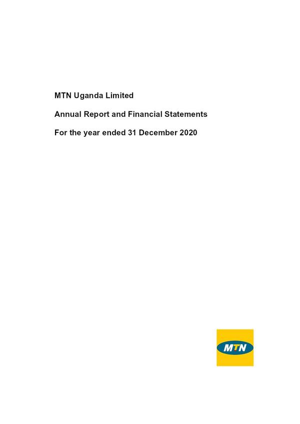 Mtn Uganda Limited 2020 Annual Report
