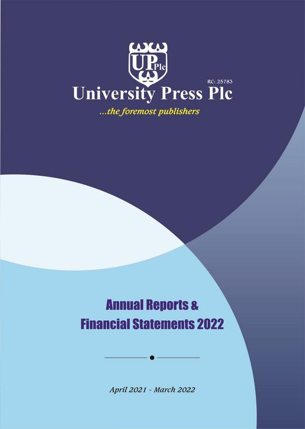 University Press Plc 2022 Annual Report