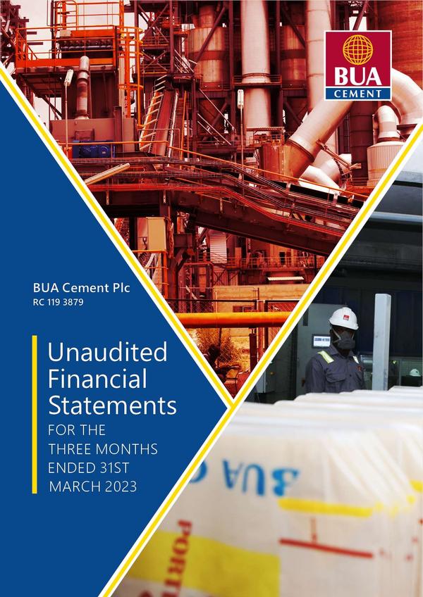 Bua Cement Plc 2023 Interim Results For The First Quarter