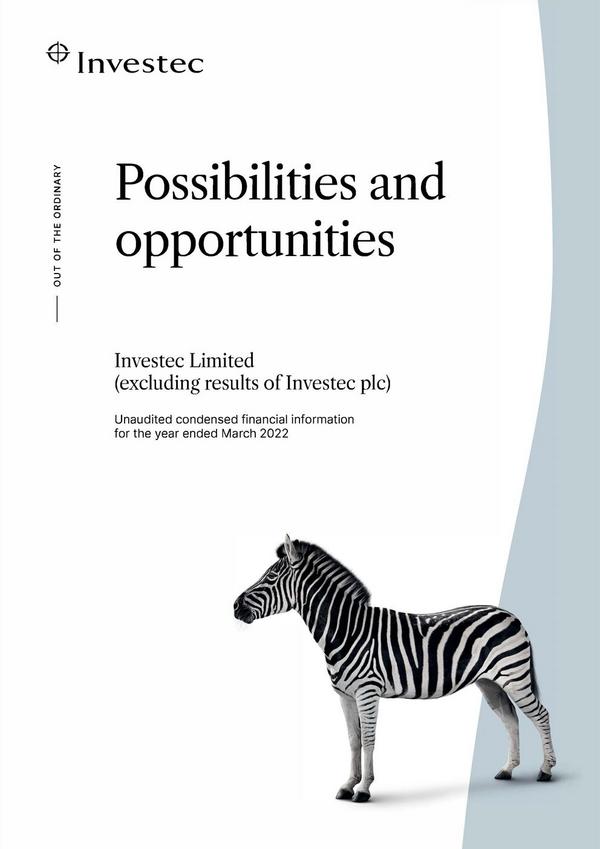 Investec Limited 2022 Abridged Results