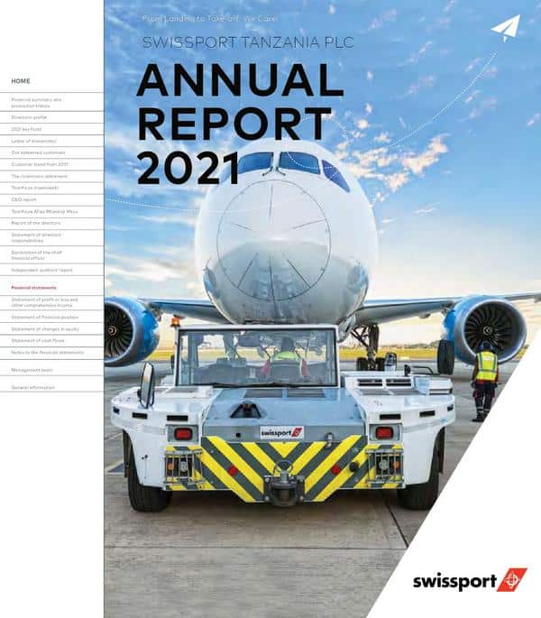Swissport Tanzania Plc 2021 Annual Report