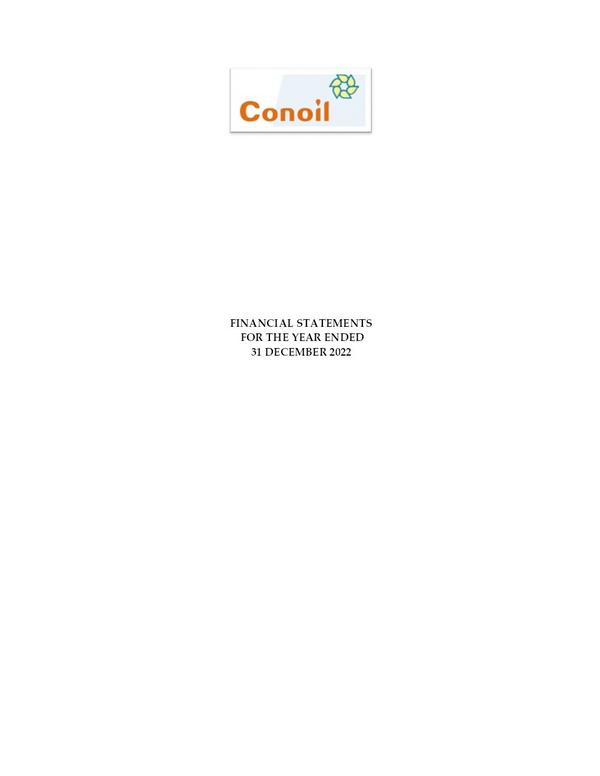 Conoil Plc 2022 Annual Report