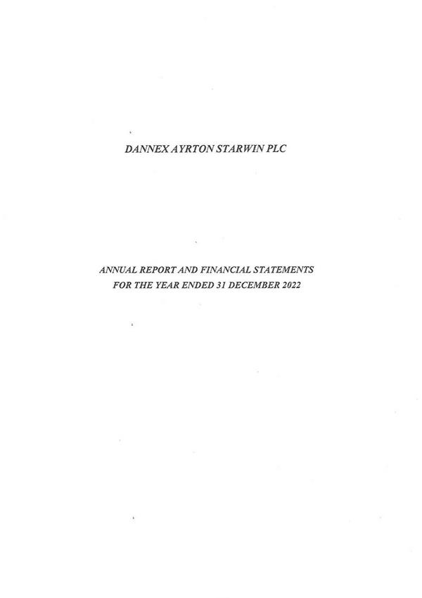 Dannex Ayrton Starwin Limited 2022 Annual Report