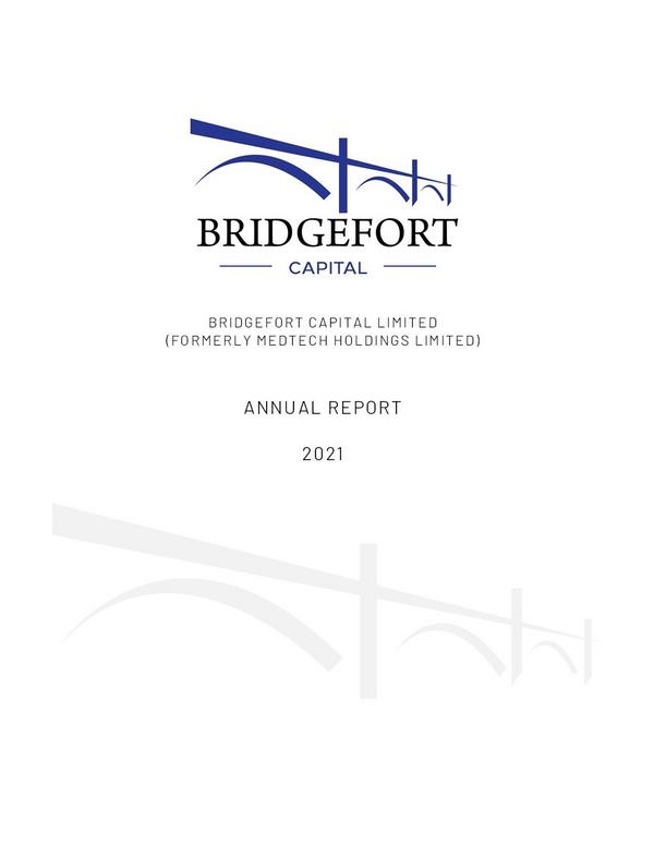 Bridgefort Capital Limited 2021 Annual Report