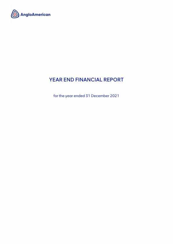 Anglo American Plc (ANGLO.bw) 2021 Abridged Report