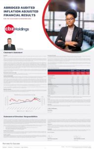 Cbz Holdings Limited 2021 Abridged Results