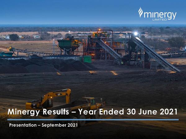 Minergy Limited 2021 Presentation