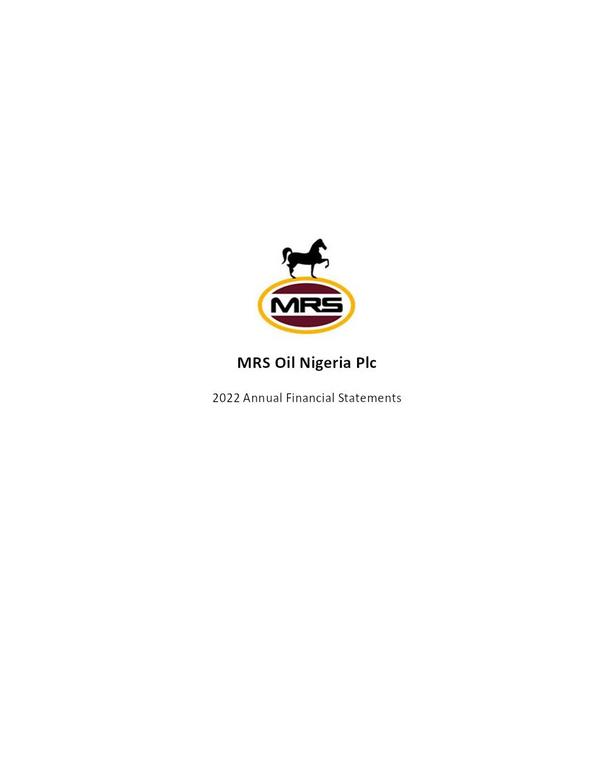 Mrs Oil Nigeria Plc 2022 Annual Report