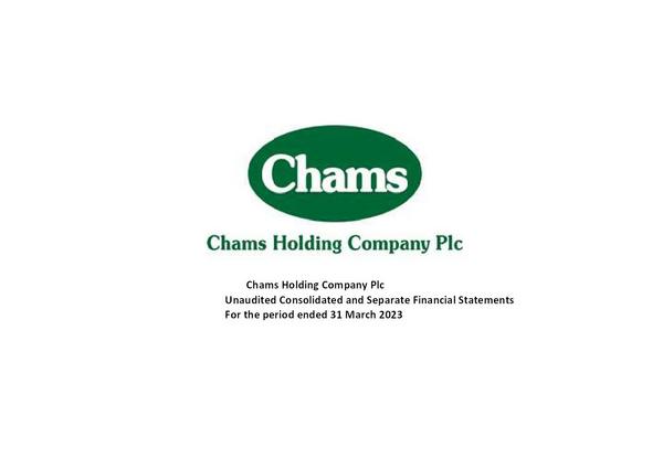 Chams Holding Company Plc 2023 Interim Results For The First Quarter