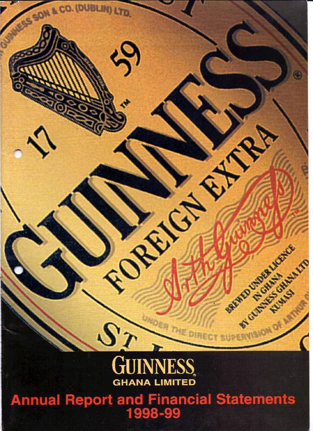 Guinness Ghana Breweries Limited (GGBL.gh) 1999 Annual Report - AfricanFinancials
