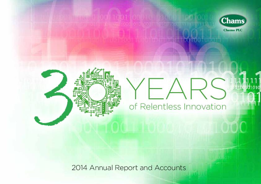Chams Holding Company Plc CHAMS ng 2014 Annual Report