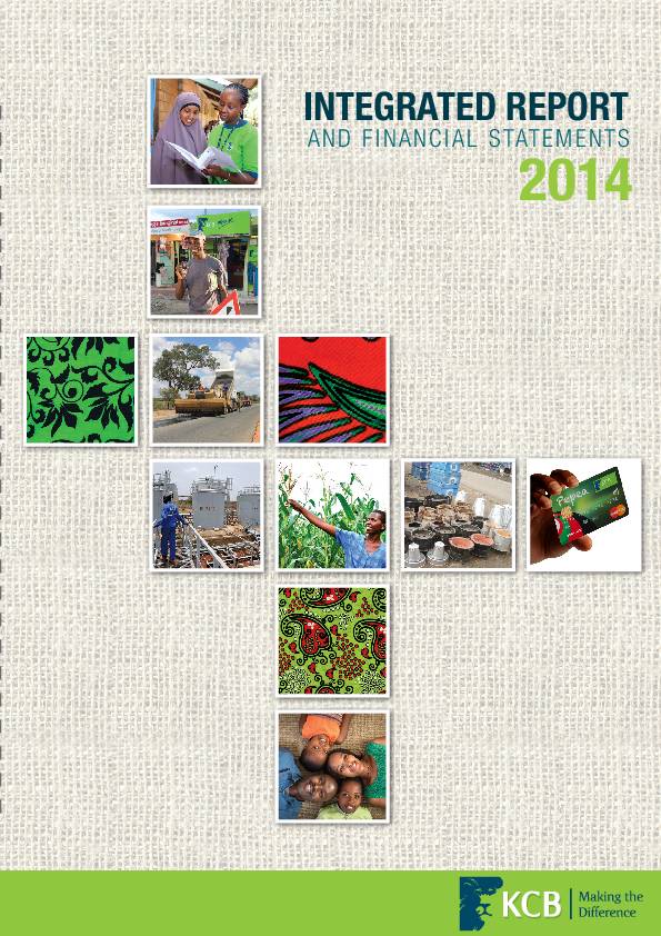 kenya commercial bank limited kcb tz 2014 annual report africanfinancials analysis of financial data